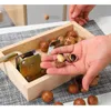 Bread Makers Manual Macadamia Nut Opener Cracker Machine Walnut Nutcracker Sheller Tool Opening Kitchen Accessories