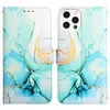 Marble Leather Cases For iphone 14 13 12 11 pro max XS XR Flip Leather Stand Wallet Phone Cover