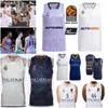 Print 22-23 Baloncesto Basketball 1 Fabien Causeur Jersey 20 Jaycee Carroll 6 Alberto Abalde 17 Vincent Poirier Euroleague Endesa Liga A Shirt Purple White Navy