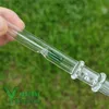 Petit collecteur de nectar de quartz Dab Smoking Mini Straw Straw Stick avec une perle colorée Terp Pill à l'intérieur pour des coups plus frais et plus lisses YAREONE Wholesale