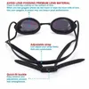 goggles New Summer Swimming Goggles Men Women High Definition Waterproof Anti-fog Electroplated Lens Glasses Adult Competition Eyewear L221028