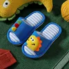 Pantoufle kocotree marque dessin animé dinosaur enfants s enfants chaussures de maison bébé chambre à coucher au printemps flax automne 221028