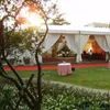 Tenda de casamento de luxo personalizada, entre em contato conosco para compra