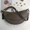 Designer Eclipse Shoulder Bag Women Handbags Luxury Fashion Handbag Half Moon Leather Armpit Underarm Bag Purse nice