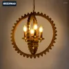 Pendant Lamps SHIXNIMAO Luxury American Bar And Ceiling Lamp Chandelier Modern Design Crystal