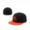 2023 Team Baseball Full Closed Ball Caps Summer N-Y Letter Gorras Bones M￤n Kvinnor Casual Outdoor Sport Flat Fanted Hats i storlek 7- Storlek 8 S-6