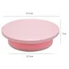 Bakeware Tools Plastic Cake Plate Turntable Rotating Anti-skid Round Stand Decorating Rotary Table Kitchen DIY Pan Baking Tool