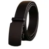 Belts Business strap mens belt luxury 2020 new hot high quality fiber leather big size 160 cm 150 140 170 180 automatic buckle formal G221027