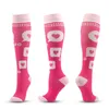 Chaussettes de sport Niwste Compression Enveloppe Lide Cupidon Cartoon Motif Murs Bas Empêcher les varices Marathon Outdoor L221026