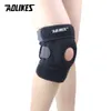 Elbow Knee Pads AOLIKES 1PCS Breathable Four Spring Support Brace pad Adjustable Patella Safety 221027