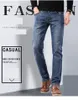 Männer Jeans 2022 Sulee Marke Herbst männer Mode Business Casual Stretch Dünne Klassische Hose Denim Hosen Männlich Schwarz blau