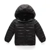 2-12 anos crianças de casacos aquecidos para meninos para meninos Autumn Winter Outerwear roupas