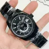 SUPERCLONE ES Fecha aaaaa Reloj mecánico de lujo para hombre Reloj de pulsera automático con espacio de registro eléctrico negro suizo es