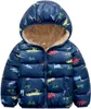 Fashion Down Coats dla dzieci z kapturem lekkie polarowe kurtki zimowe wiatroodporne ciepłe puffer odzież 6941540