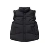 Waistcoat babymeisjes in gilets kleine winter mouwloze puffer vestjacks kinderen causale warme kinderen bovenkleding jassen 221028