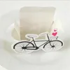 Geschenkpapier 50 Stück Süßigkeitenschachteln Fahrradbox Partybevorzugung Hochzeitsdekoration Mariage-Bevorzugungsgeschenke Babypartybevorzugungen Boda.