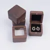 Present Wrap Wood Jewelry Box Wedding Ring Earring Rings Organizer Luxury Packaging Armband Package