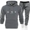 Novo sweatsuit designer agasalho masculino luxo suor terno outono inverno jacke masculino jogger ternos jaqueta e calças conjuntos preto cinza spor3944223