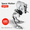 Star Series Wars Space مفصلية في مجموعة Stick Chicken Walker Model Builds Diy Bricks Toys for Kids Educational Xmas Gift X0102257M