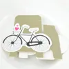 Geschenkpapier 50 Stück Süßigkeitenschachteln Fahrradbox Partybevorzugung Hochzeitsdekoration Mariage-Bevorzugungsgeschenke Babypartybevorzugungen Boda.