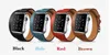 Apple Watch 45mm 41mm 44mm/40mm 42mm/38mmレザーウォッチブレスレットIWATCHシリーズ5 4 3 SE 6 7バンドのダブルツアーストラップ