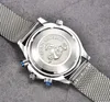 男性用のオメグステンレススチール腕時計
