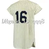 Proword Air01 Vintage Baseball Jersey Babe Ruth Mantle Joe Dimaggio Lou Gehrig 8 Yogi Berra 16 Whitey Ford Thurman Munson Don Larsen Phil Rizzuto Retro