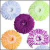 Cleaning Cloths 5Pcs Mop Head Rotating Cotton Pads Replacement Cloth Spin For Wash Floor Round Squeeze Rag Cleaning Tools Household Dhqox