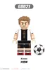 G0103 لاعب كرة القدم Minifigs Mini Toy Figure Neymar Bale Kroos Building Builds