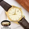 TWF 39mm Siyah Kadran İzleme 5227G-010 5227 Cal.324 Hareket Otomatik Erkekler İzle Çelik Kılıf Deri Sapphire Üst Bent Saatler