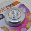Night Lights 2022 Top Fashion Abajur Lamparas Christmas 3 Led Touch Battery Powered Stick Tap Lamp Silver Dome