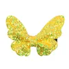 Nya Baby Barrettes Glitter Girls Farterfly Accessories Hairpins 20st/mycket s￶ta barn h￥rklipp
