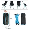 Camp Furniture Ultralight Beach Chair Portable Foldbar Moon Fishing Camping Barbecue Stool Foldning Utökad bergsbestigning