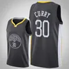 Maillot de basket-ball vintage Stephen 30 Curry City James 33 Wiseman Klay 11 Thompson sans manches bleu blanc sport