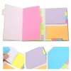 Prezent Firma Business Sticky Notes Kolny bez atramentu Kurpling wielokrotne zastosowanie Glosy Edge Office School Funny Nie