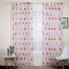 Curtain European Style Jacquard Design Home Decoration Modern Tulle Fabrics Organza Sheer Panel Window Treatment