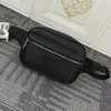 디자이너 남자 허리 가방 패션 여자 남자 가방 작은 동전 지갑 가슴 핸드백 Crossbody 어깨 가방 캔버스 정품 가죽 지갑 키 파우치 실버 하드웨어 M30245