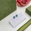 Дизайнерские серьги-кольца для женщин Luxurys Designers Heart Gold Earring Fashion Letter Pearly Earring 2210281Z