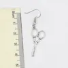 Boucles d'oreilles pendantes pour Salon de coiffure, vente en gros, ciseaux pour styliste, cadeaux pour femmes, bijoux Aretes De Mujer Modernos