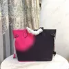 Дизайнерские сумки Женская сумка Onthego MM The Tote Bag Monograms Fashion CrossBody Shopping Gradient Letter Кожаный клатч Кошелек Роскошные сумки на ремне