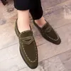 Formele schoenen puntige teen jurk mode mannen loafers lederen oxford schoenen voor heren rijden zapatos de hombre 47