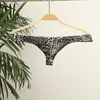 Underpants u 볼록한 좁은 좁은 속옷 표범 인쇄 통기성 남성 t 형태 피부 친화적 인 끈 일상 생활