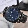 Top luxury brand men's simple fashion watch quartz movement multi-function luminous calendar rubber watches