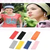 Yoga Hair Bands New Gym Sport Sport Sweat Absorvent Running Fitness BandBand Yoga Football Isure Simple Band para a cabeça L221027