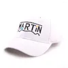 Ball Caps Martin Show Cap Fashion Fan Snapback Hats Men Hafdery Haftery Baseball Regulowana odmiana taty