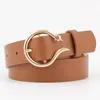 Belts Designer Women High Quality Faux Leather Strap Pin Buckle Brown Waist Belt Cinturones Femmes 2022