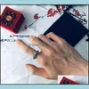 Cluster Rings Cluster Rings Vampire Devil Zanne Anello per uomo ridimensionabile Prom Party Leisure Gift Jewelry Drop Delivery 2022 Dht8D