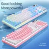 Keyboards Gaming USB Wired Color Matching Luminous Rainbow for PC Gamer Desktop Computer Accessories 221027