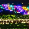 Strings 5m 10m 30m ZONDEL TORDE Licht Waterdichte Tube Fairy Outdoor Christmas Strip Garland voor tuin Patiotiotiocecor Decor