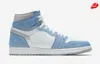2021 Release Authentic 1 High OG Hyper Royal Trophy Room 1S Light Smoke Gray White Man Woman Outdoor Shoes Sports sneakers met originele doos
